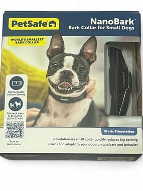 PetSafe NanoBark Worlds Smallest Bark Collar for Small Dogs 6”-13”